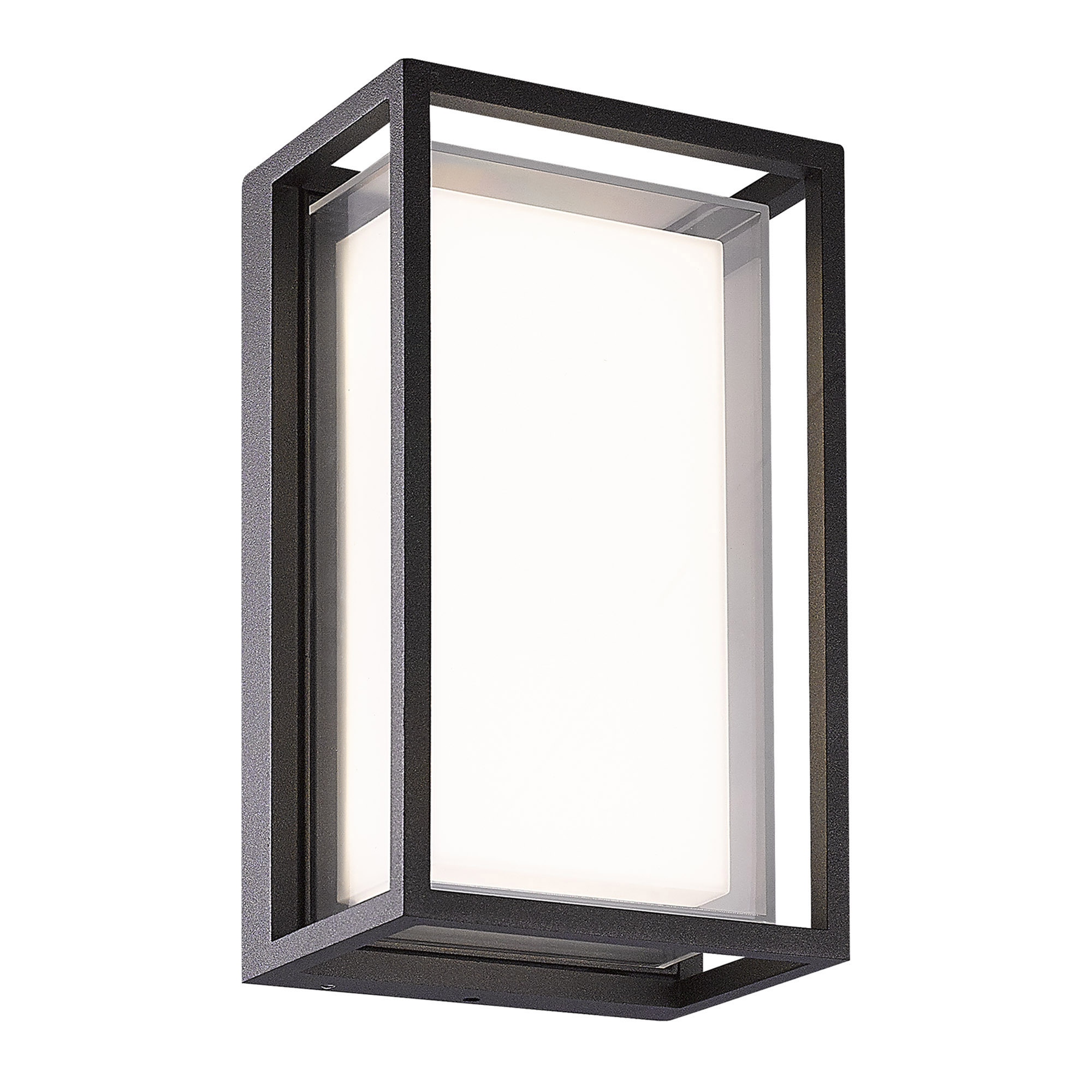 M7062  Chamonix Rectangular Ceiling/Wall Light 9W LED IP65 Outdoor Anthracite